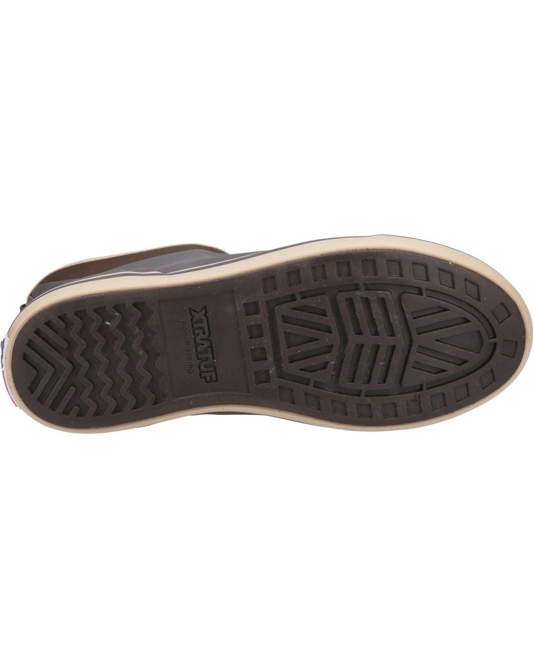 XtraTuf Brown Ankle Deck Rubber/Tan Wellington Boots