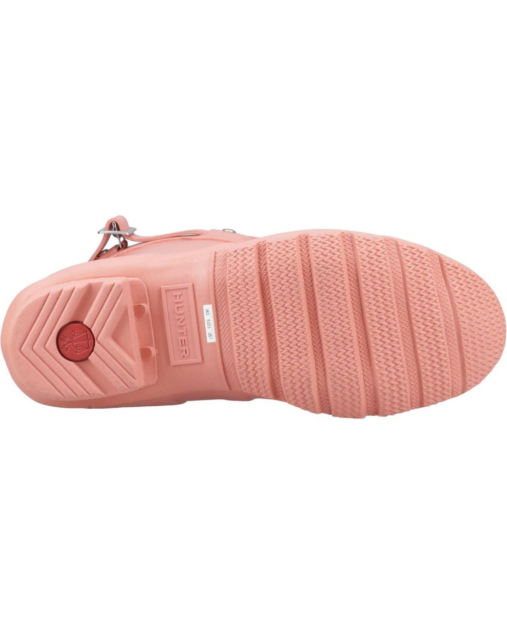 Hunter Pink Original Short Boot Rubber Terracotta Wellington Boots