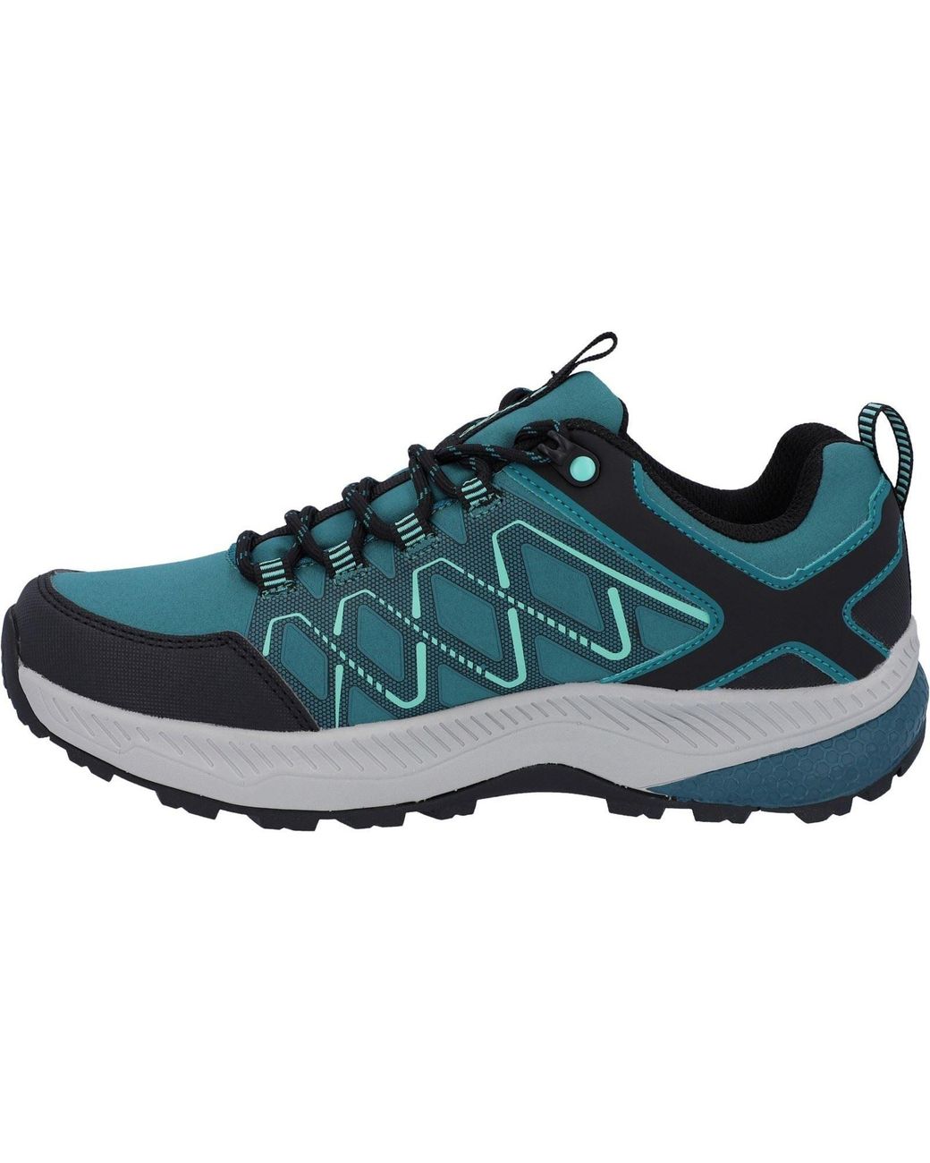 Hi-tec Blue Diamonde Low Polyester Dragonfly//Florida Keys Hiking Shoes