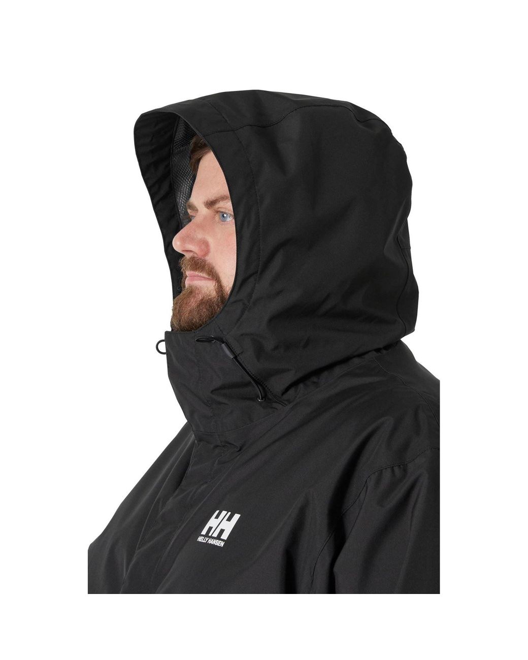 Helly Hansen Sport Black Seven J Rain Jacket Rain Jacket for men