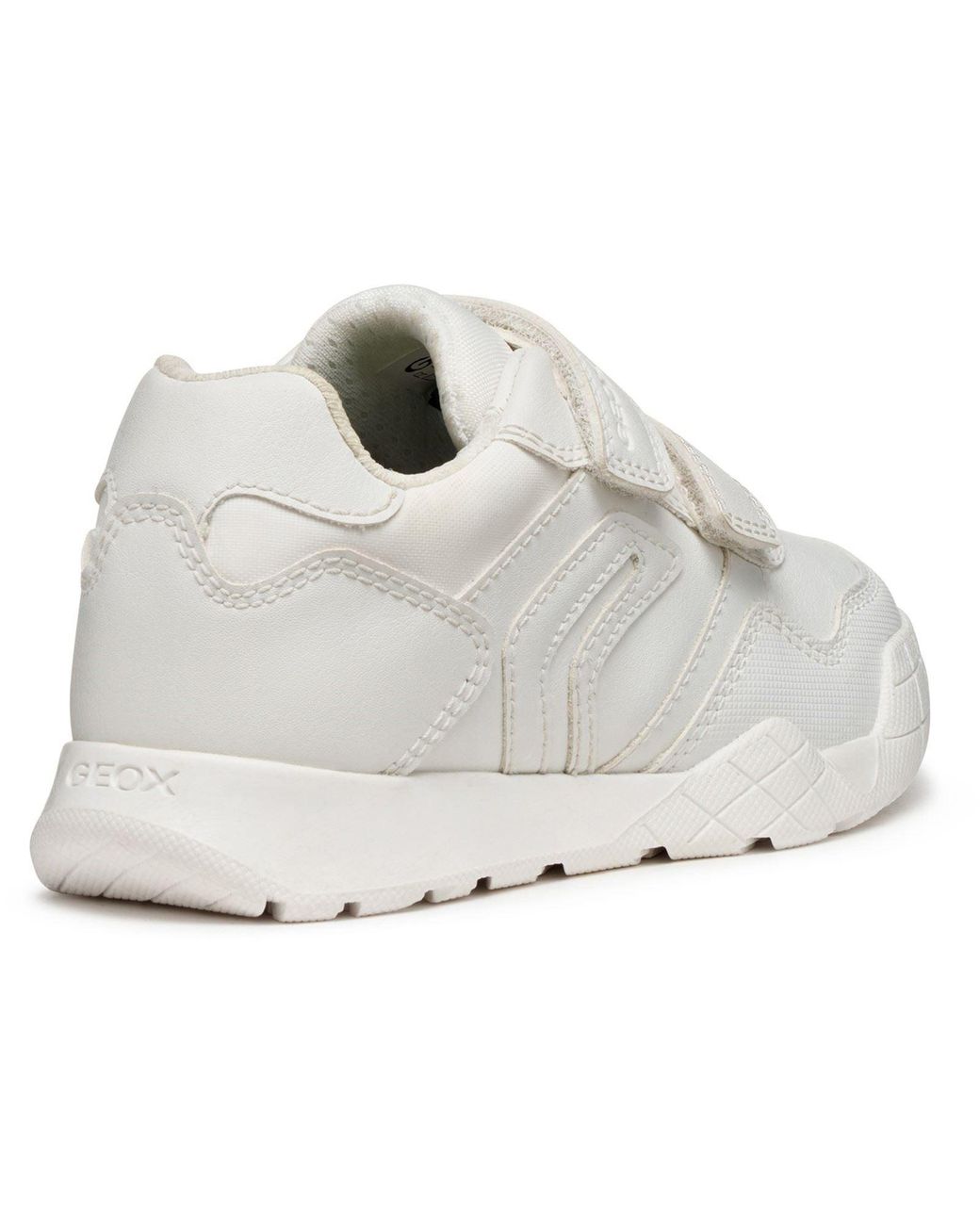 Geox White J Rann-E Trainers