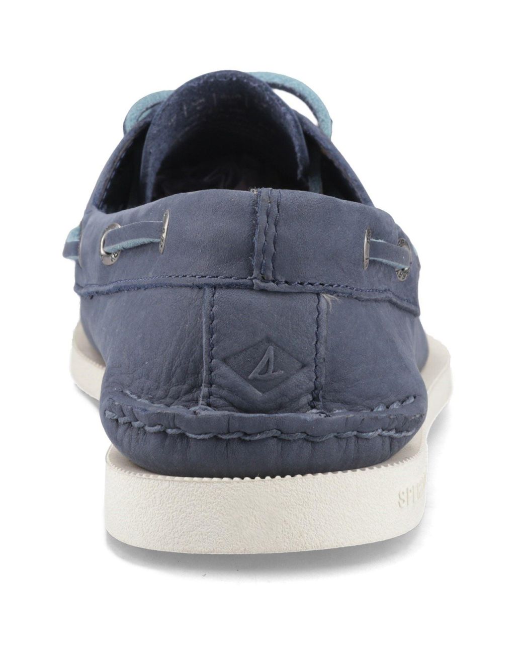 Sperry Top-Sider Blue Authentic 2 Eye Leather Boat Shoes for men