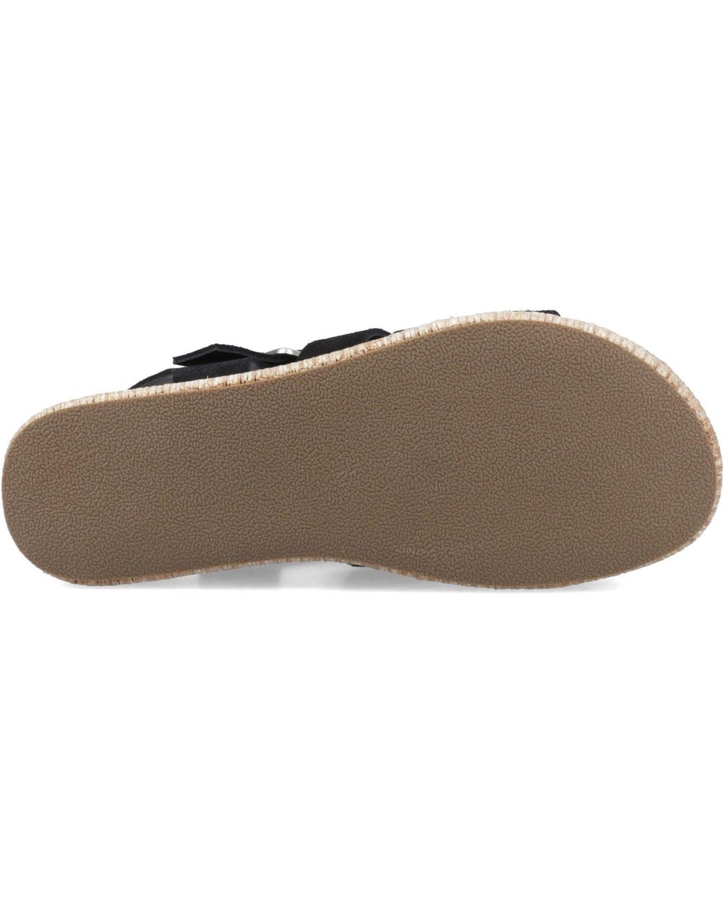 Hush Puppies Black Rosetta Gladiator Leather /Tan Sandals