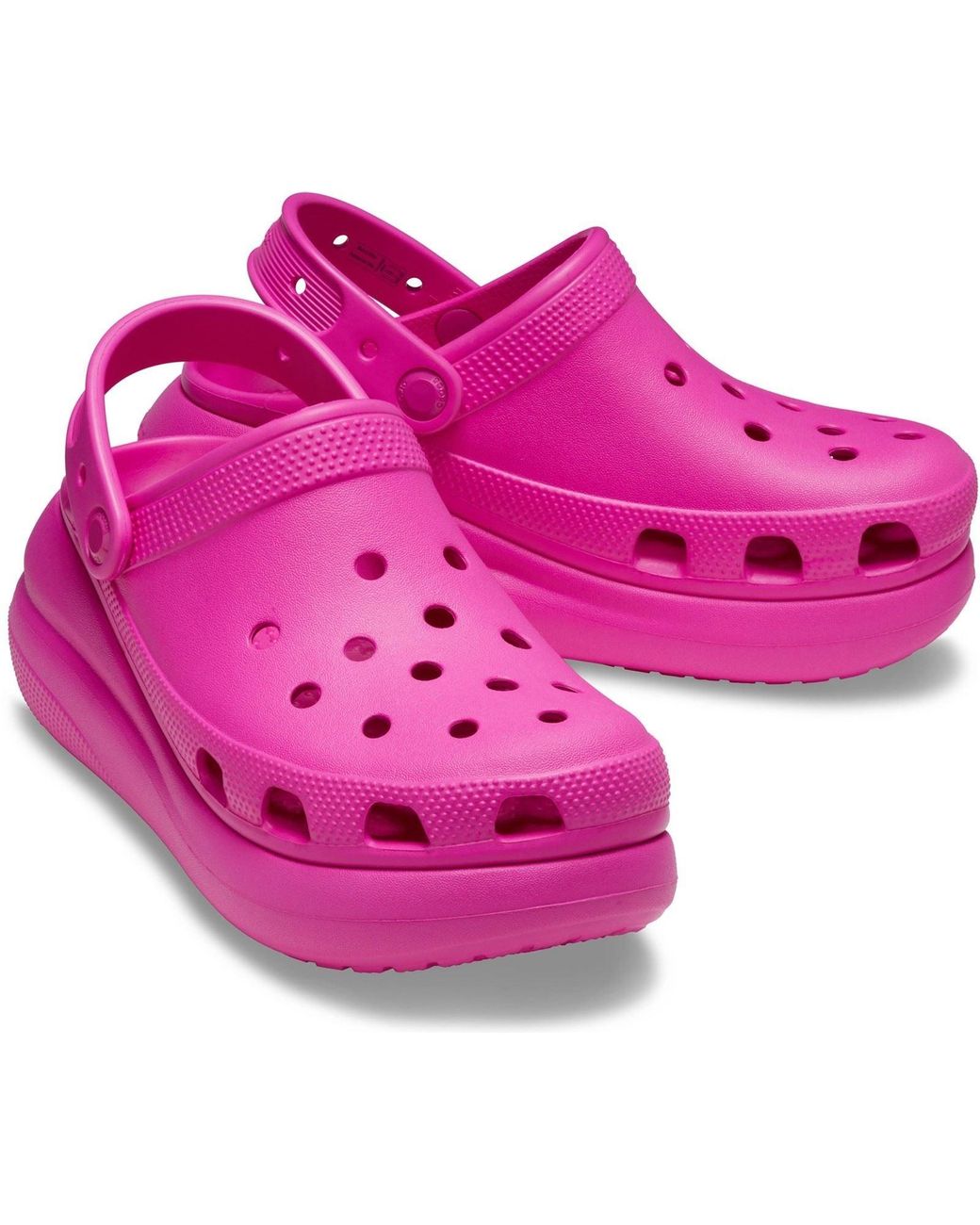 CROCSTM Pink Classic Crush Eva Juice Clogs