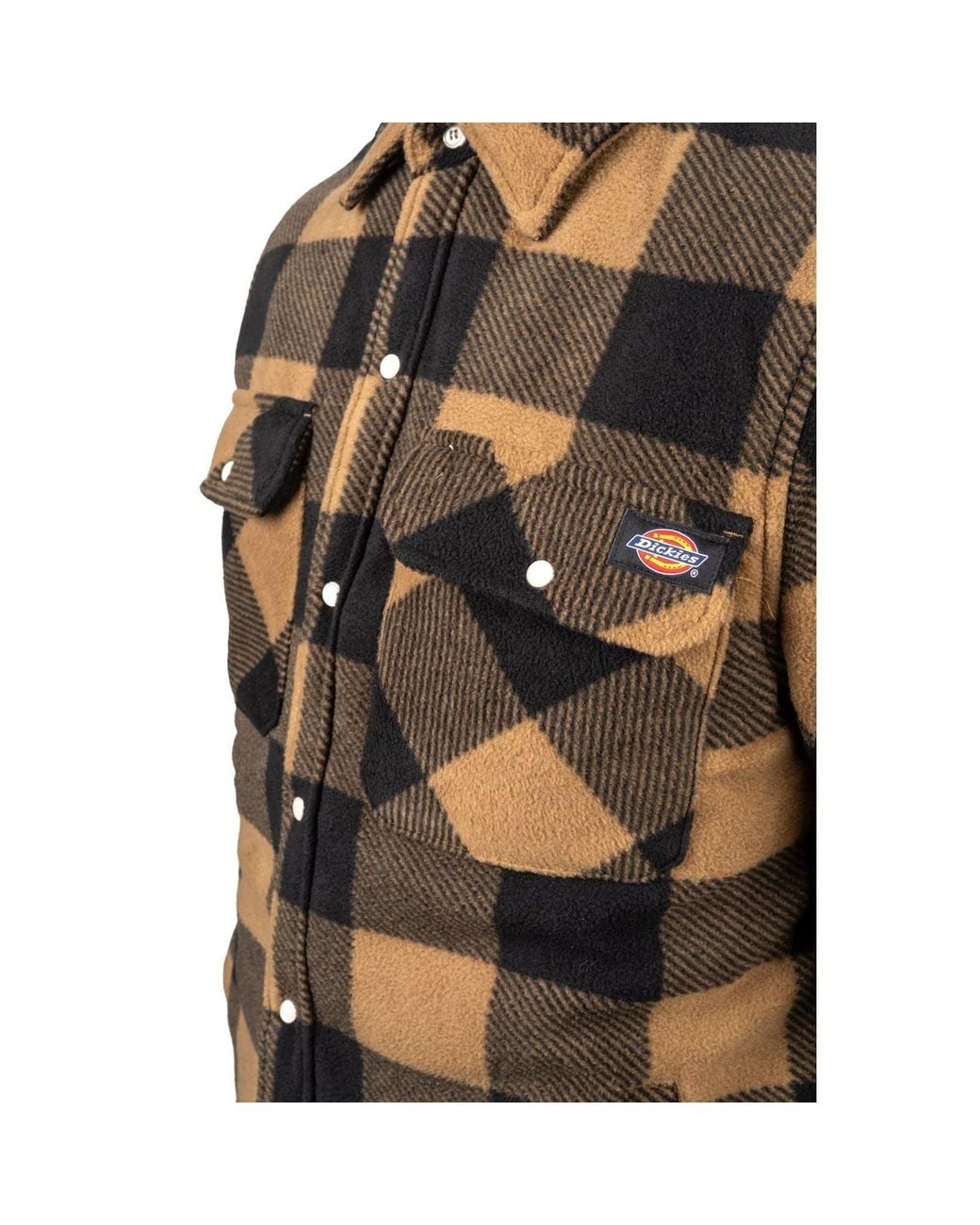 Dickies Brown Portland Casual Shirt for men