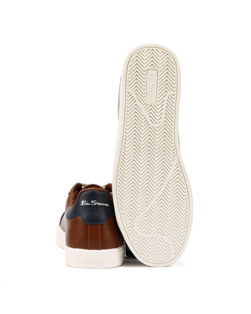 Ben Sherman Brown Chase Tan Sneakers for men