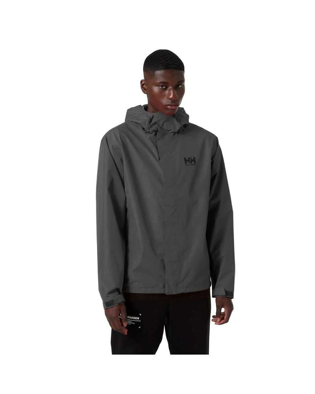 Helly Hansen Sport Gray Seven J Rain Jacket for men