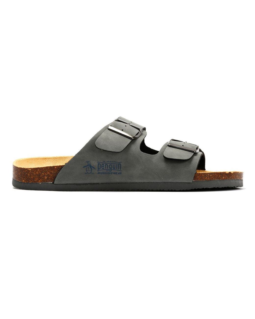 Original Penguin Gray Port 2 Sandals for men