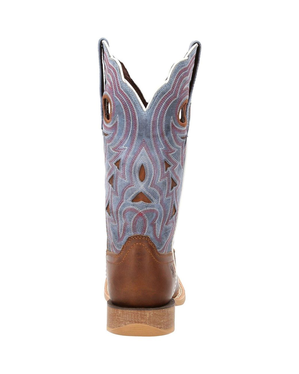 Durango Brown Lady Rebel Pro Leather Golden/Periwinkle Boots