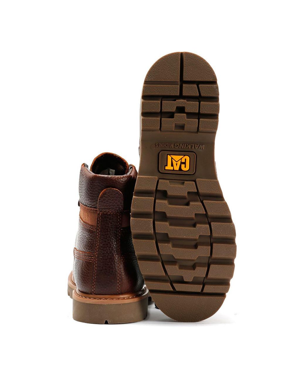 Caterpillar Brown Colorado 2.0 Leather Glazed Ginger Boots for men