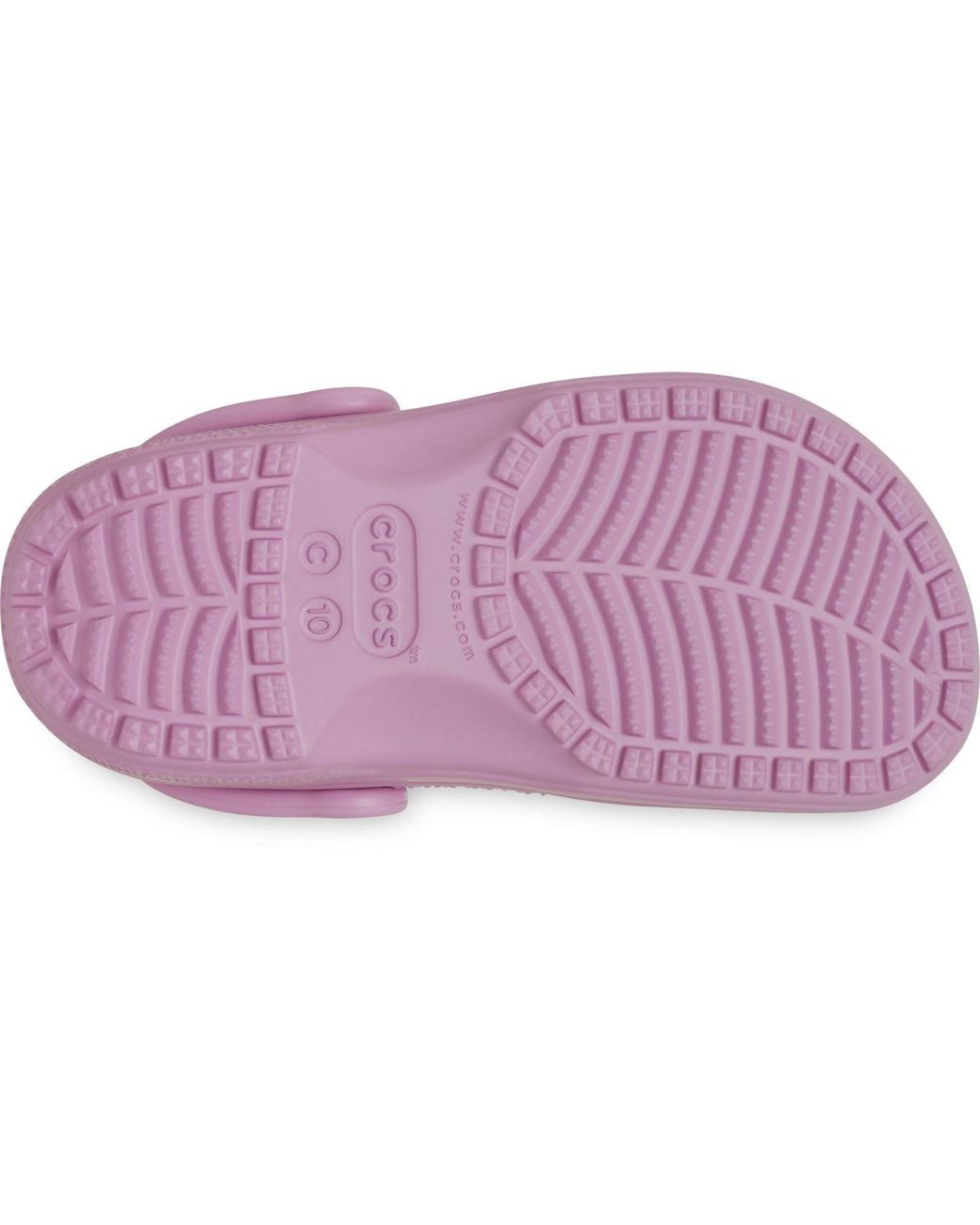 CROCSTM Purple Toddler Classic Clog Synthetic Hydrangea Clogs