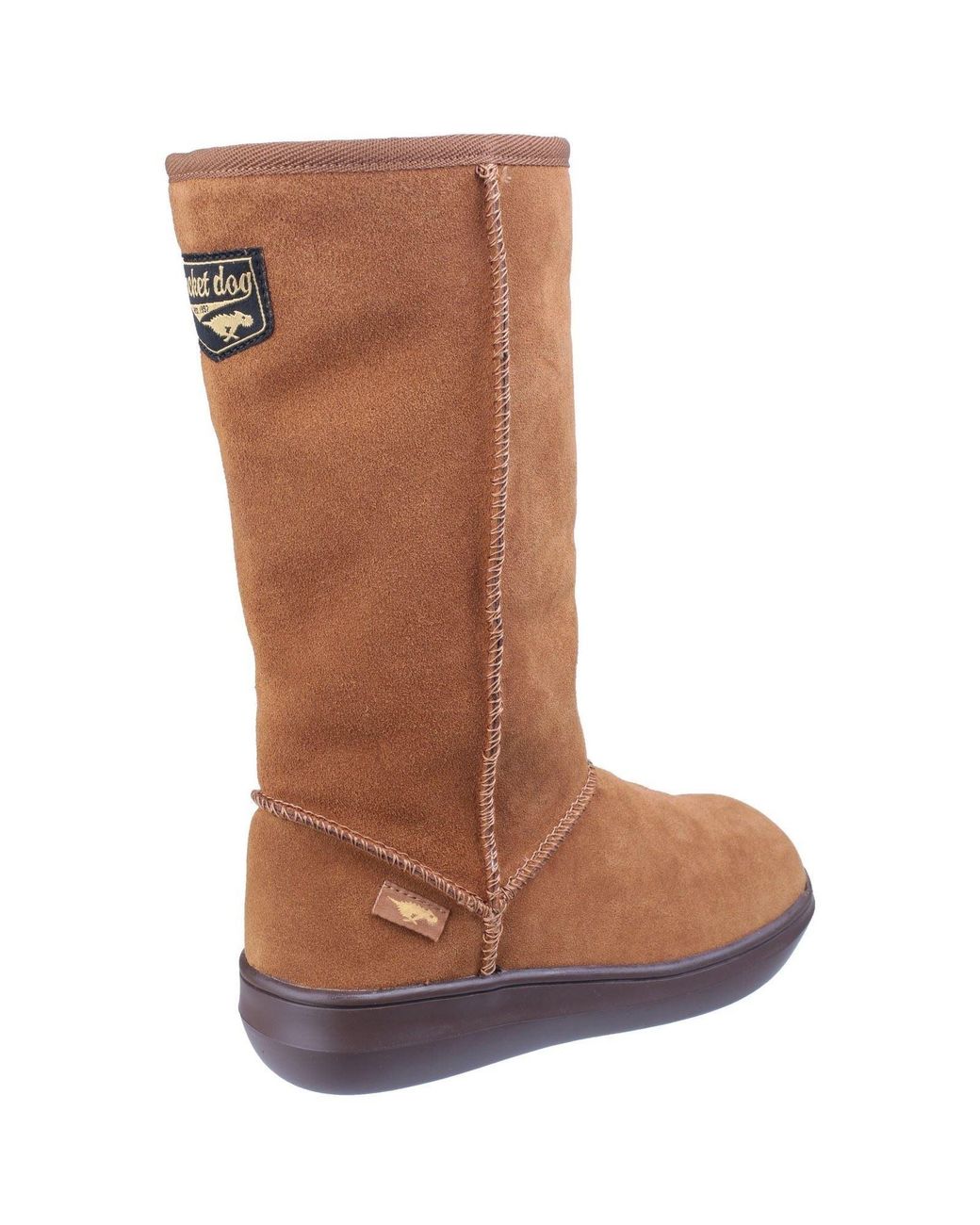 Rocket Dog Brown Sugardaddy Suede Chestnut Boots