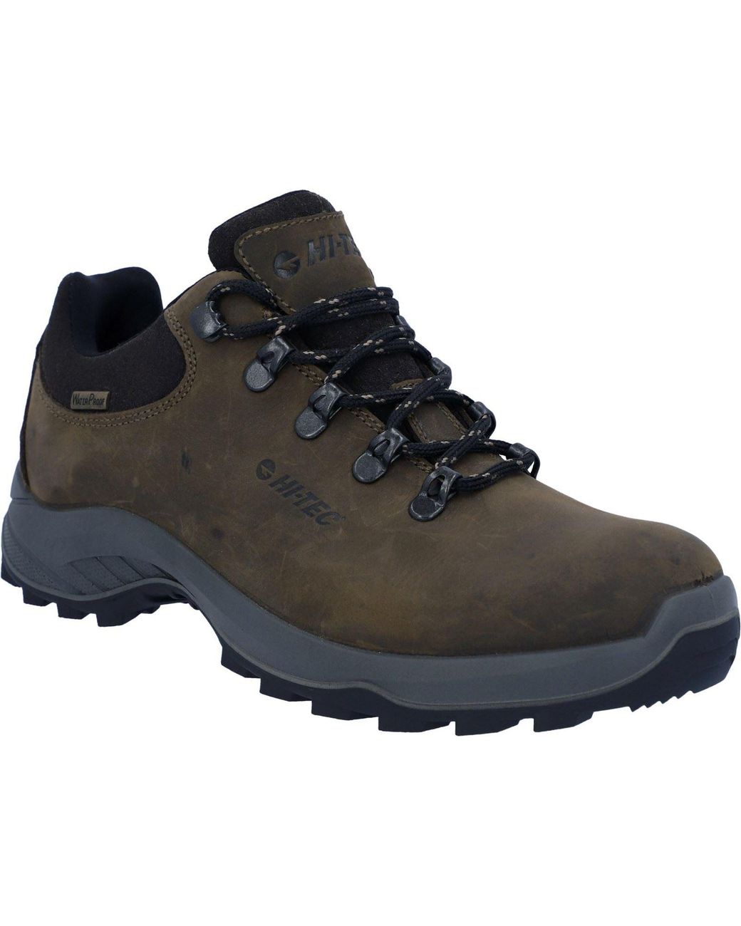 Hi-tec Black Walk Lite Camino Ultra Leather Hiking Boots