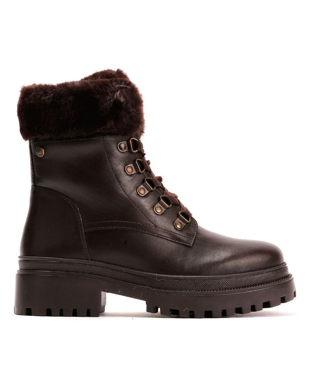 Osprey Blue The Budapest Leather Chocolate Boots