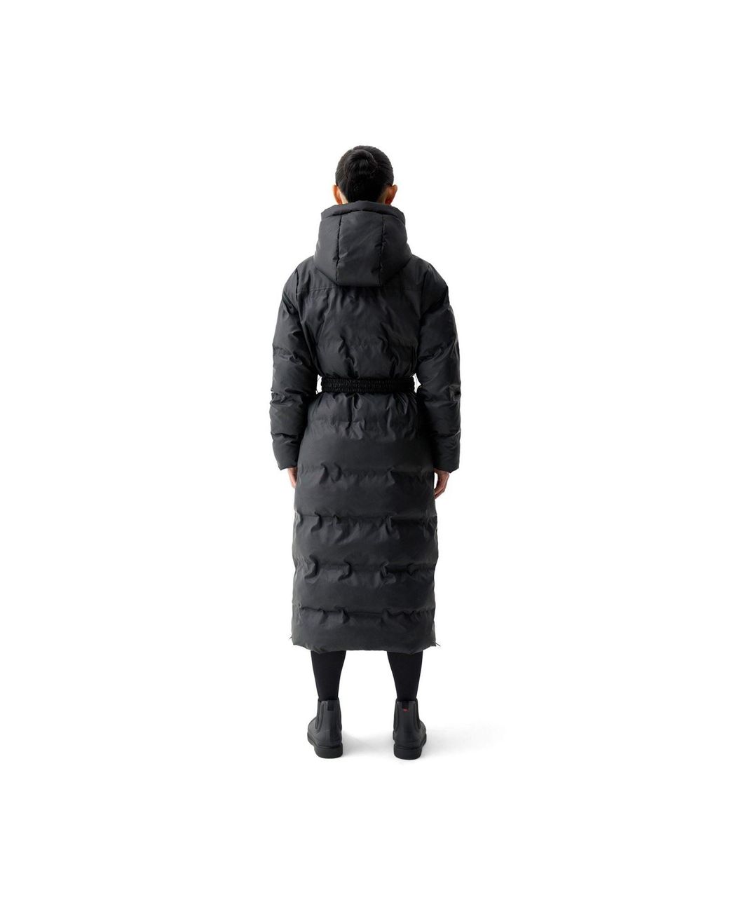 Hunter Black Hutchison Sonic Long Puffer Jackets
