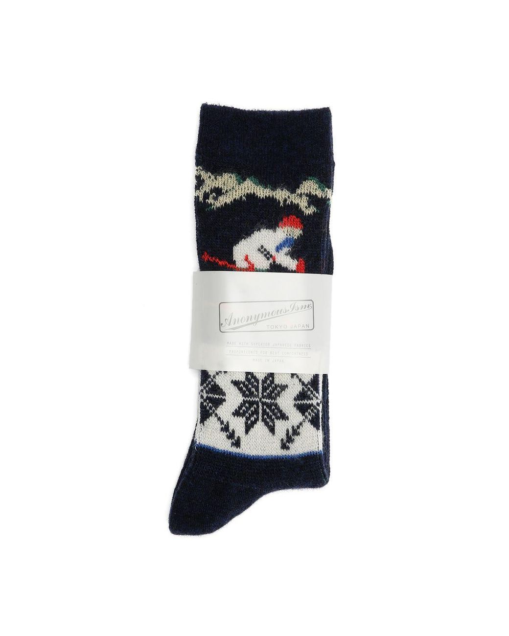 Anonymous Ism Black Ski Jq Crew Socks for men