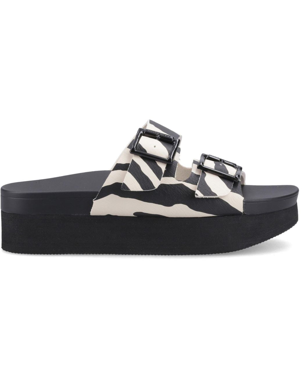 Rocket Dog Black Esti Plus Wild Cat Eva Natural Sandals