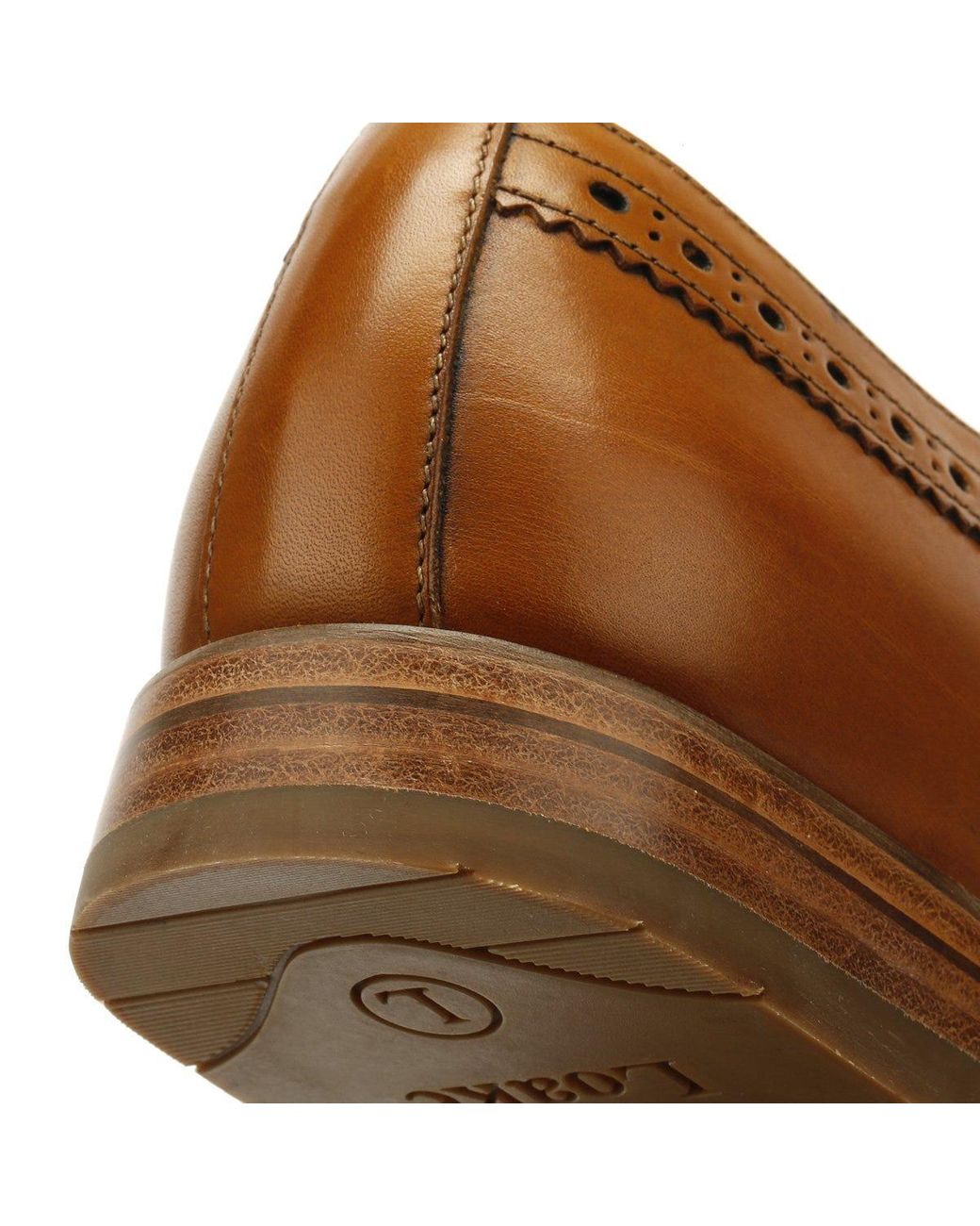 loake fearnley tan brogues