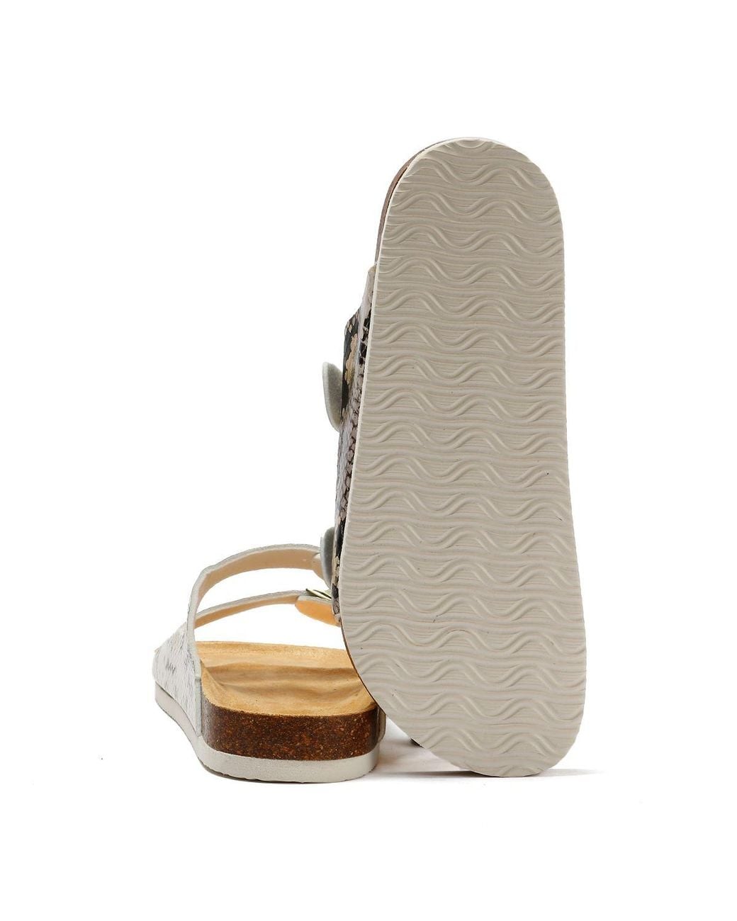 Original Penguin Metallic Port 2 Snake Sandals