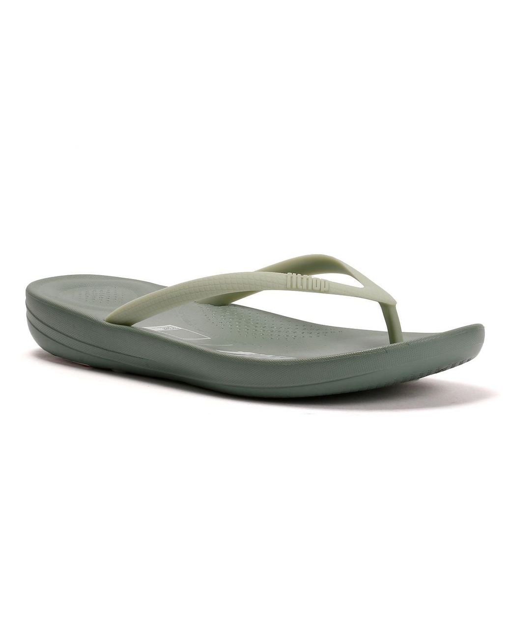 Fitflop Green Iqushion X Pantone Flip-Flops