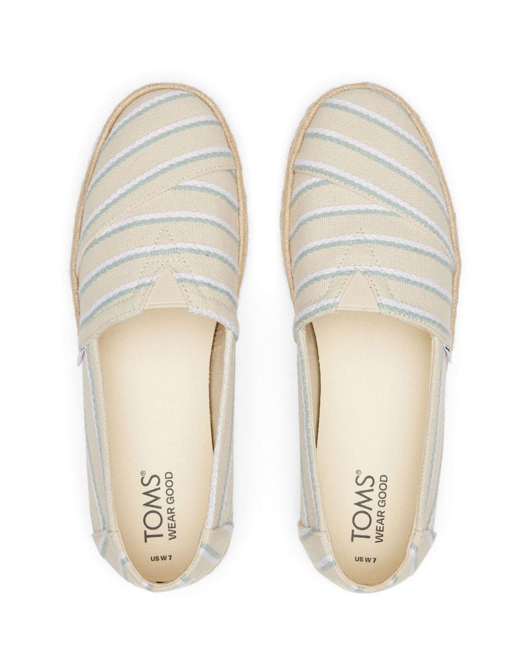 TOMS White Alpargata Rope 2.0 100% Cotton Fog Espadrilles