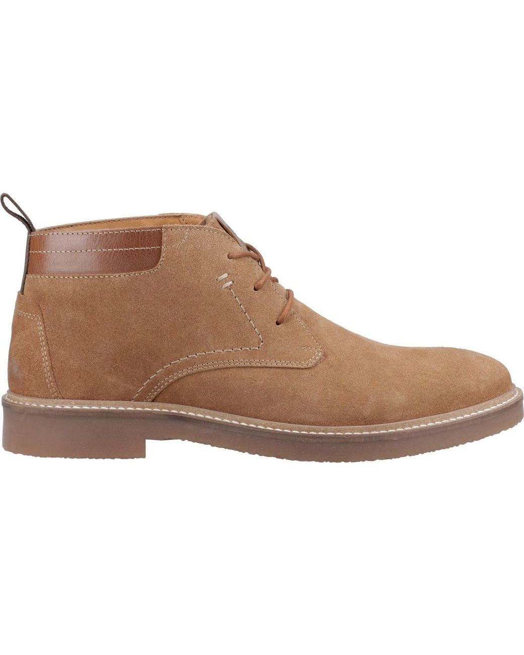 Hush Puppies Brown Gideon Suede Ankle Boots for men