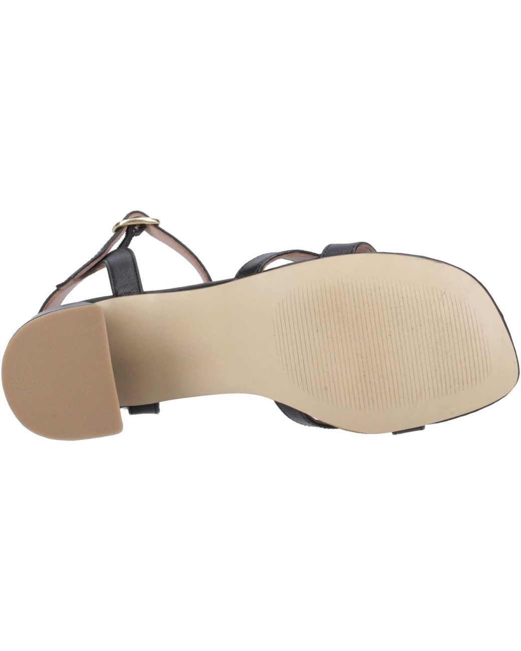 Hush Puppies Brown Nalani Leather Heels