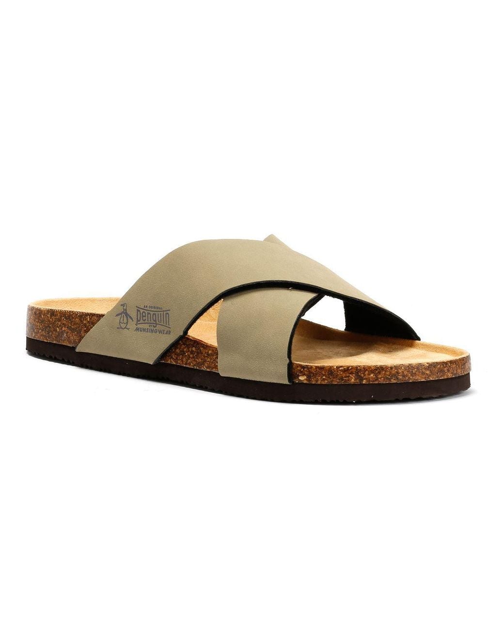 Original Penguin Brown Pack Sand Sandals for men