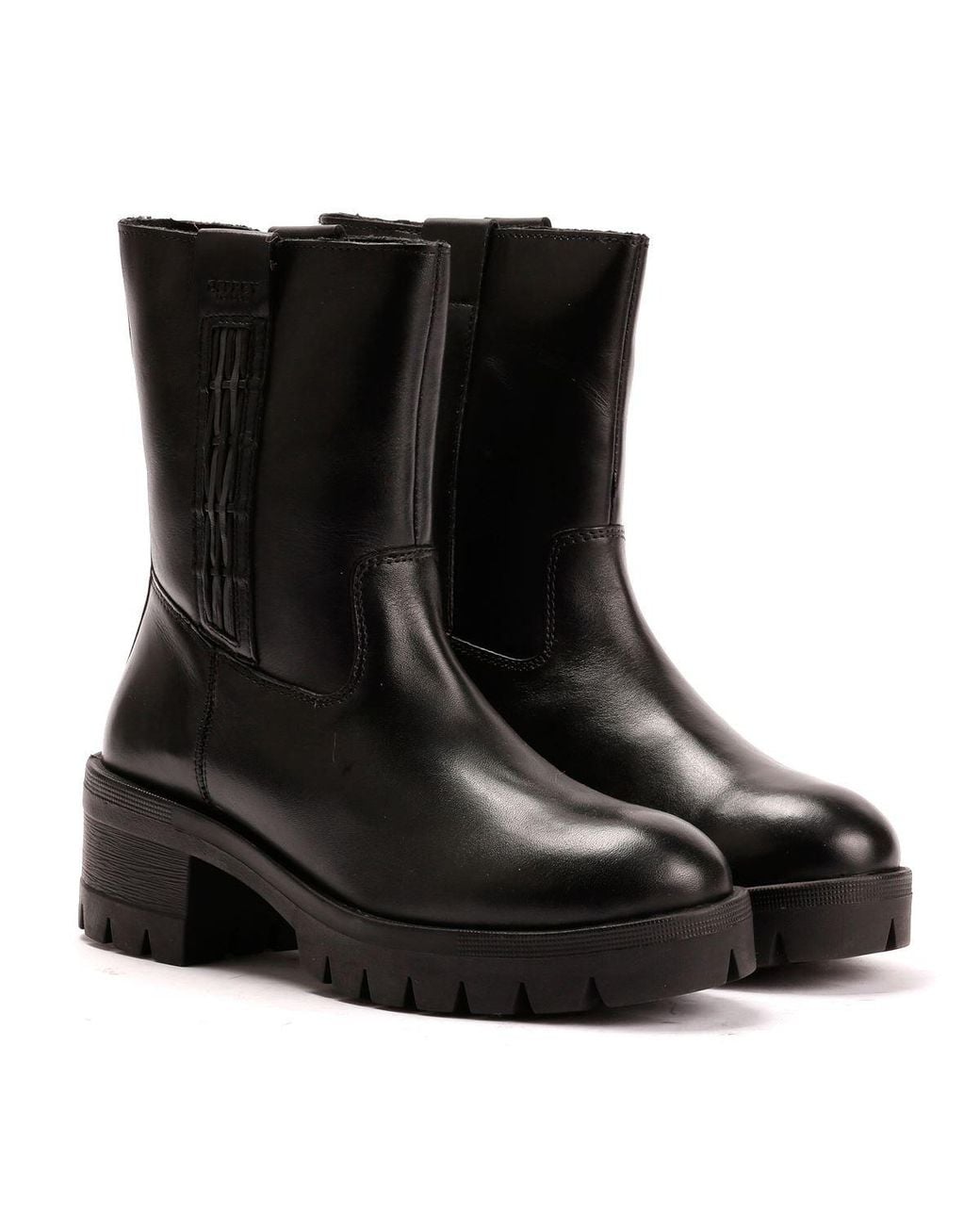 Osprey Black The Indiana Leather Boots