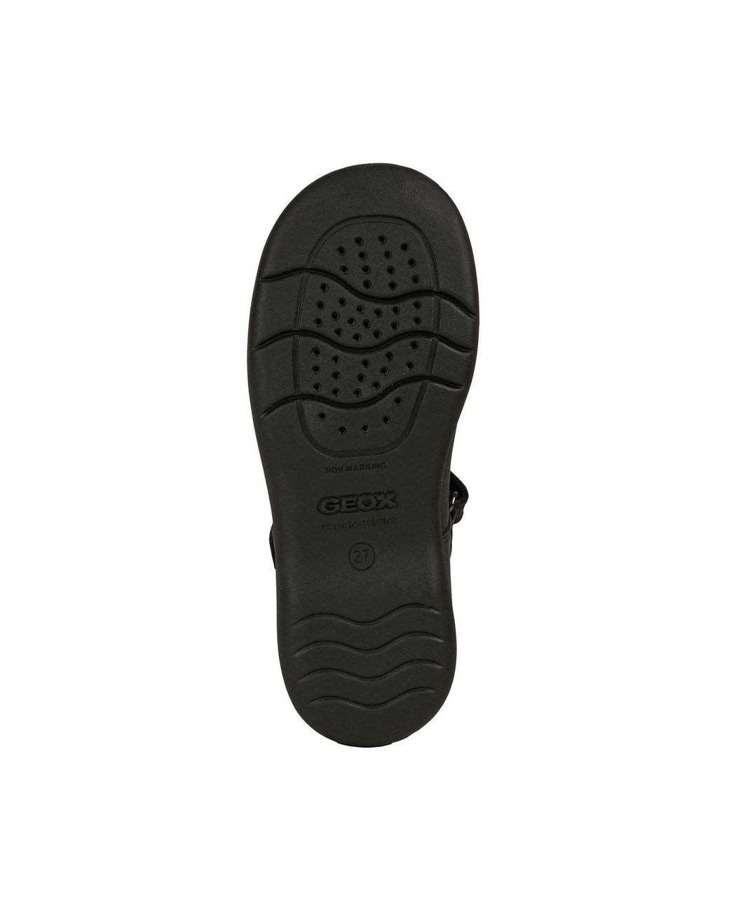 Geox Black Naimara Leather Shoes