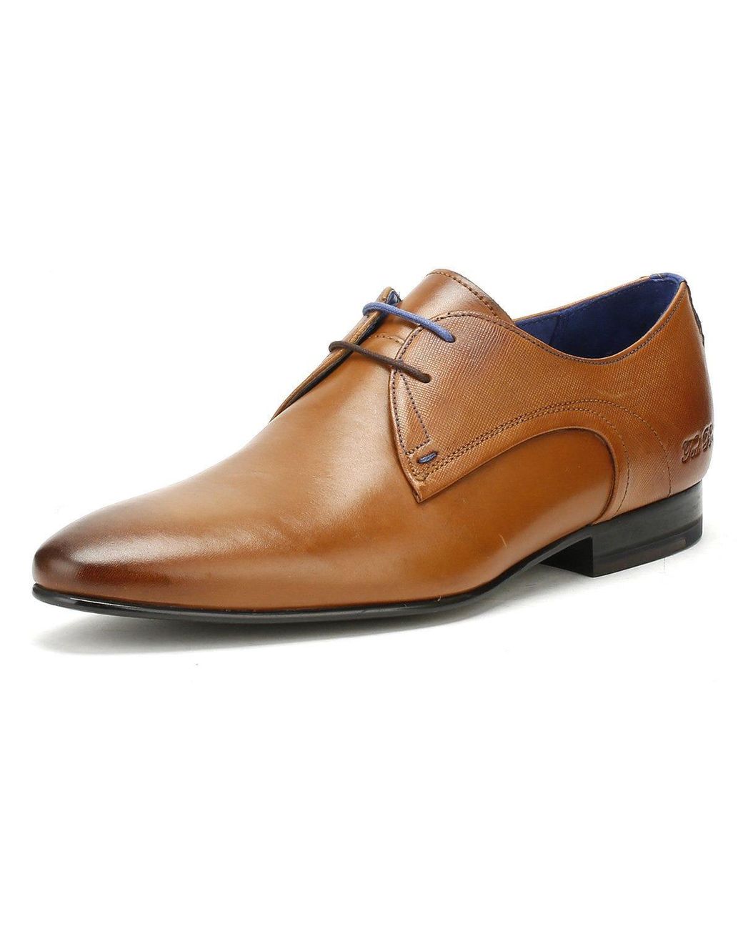 Ted Baker Mens Tan Leather Peair Shoes 