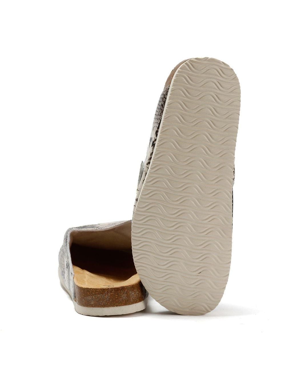 Original Penguin Gray Preema Snake Clogs