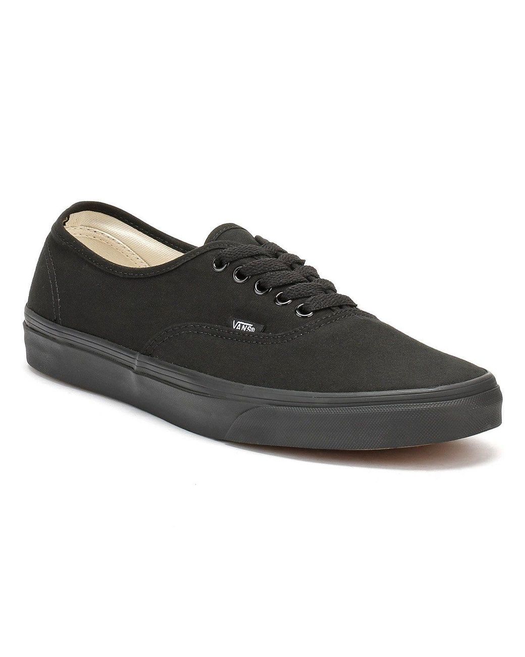 Vans Black Authentic Canvas True Trainers