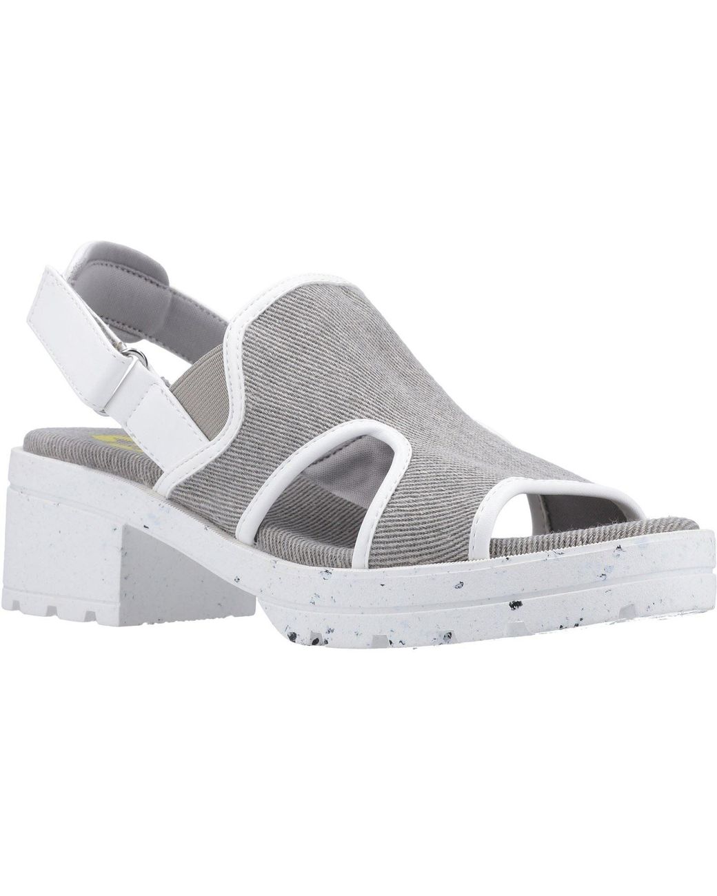Rocket Dog Gray Lilly Synthetic Heels