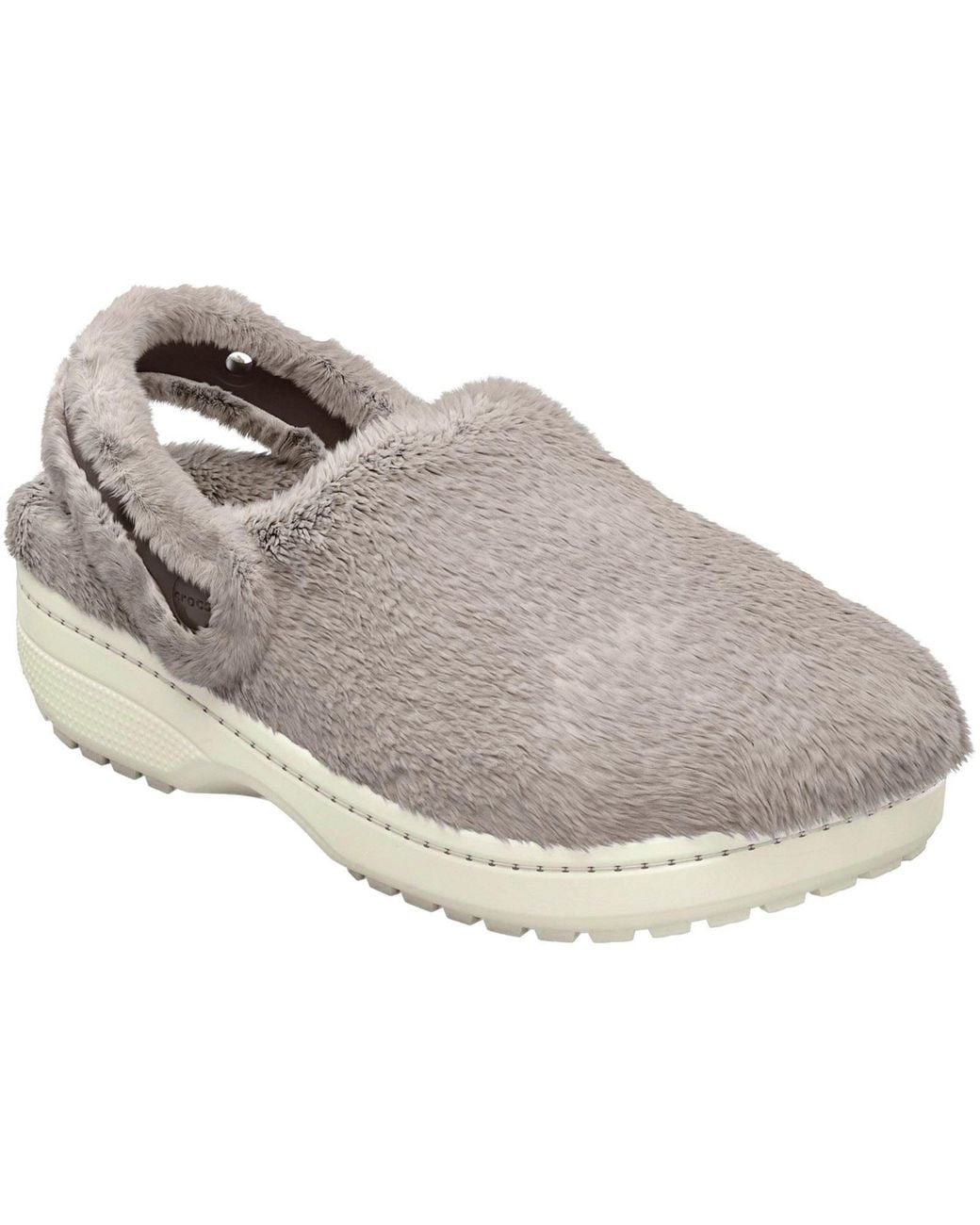CROCSTM Gray Classic Unfurgettable Polyester Mushroom Clogs