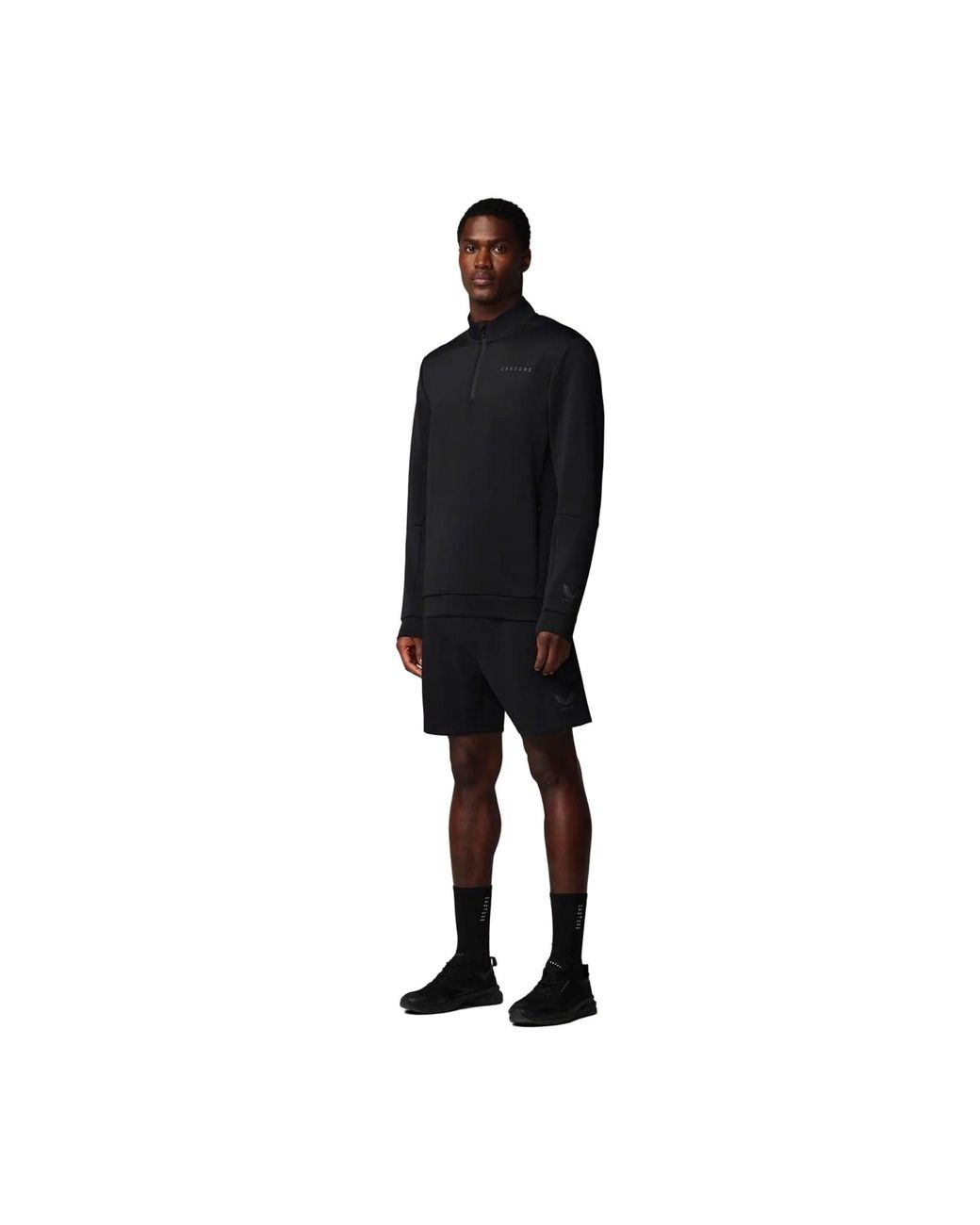 Castore Black Flex Activewear Shorts for men