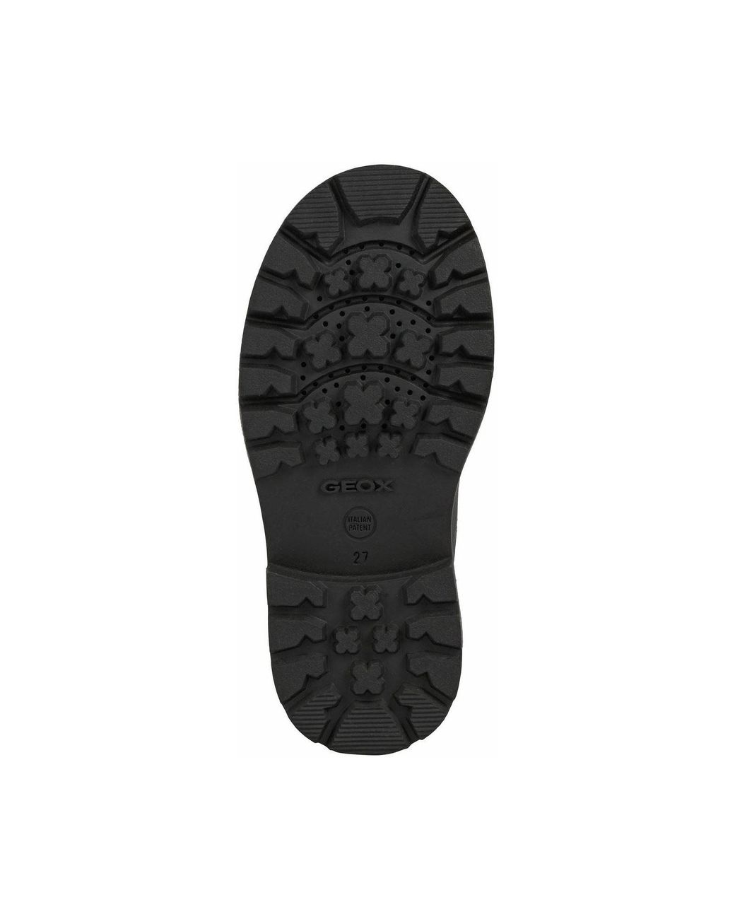 Geox Black Shaylax Leather Shoes