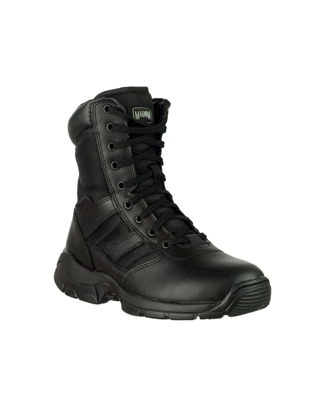 Magnum Black Panther 8.0 Side-Zip Leather/Nylon Safety Boots