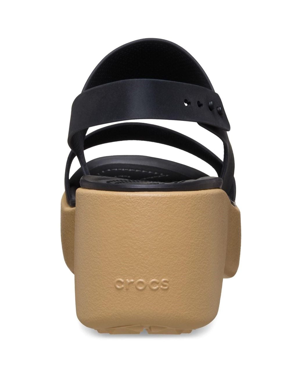 CROCSTM Black Brooklyn Sky Eva /Cashew Sandals