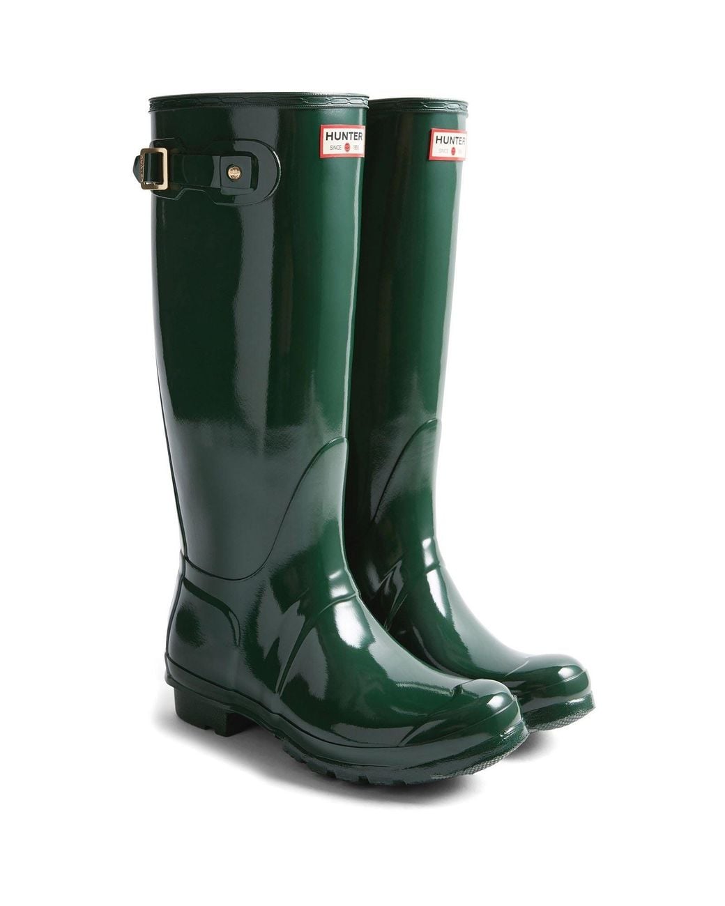 Hunter Green Original Tall 170 Yrs Anniversary Wellington Boots