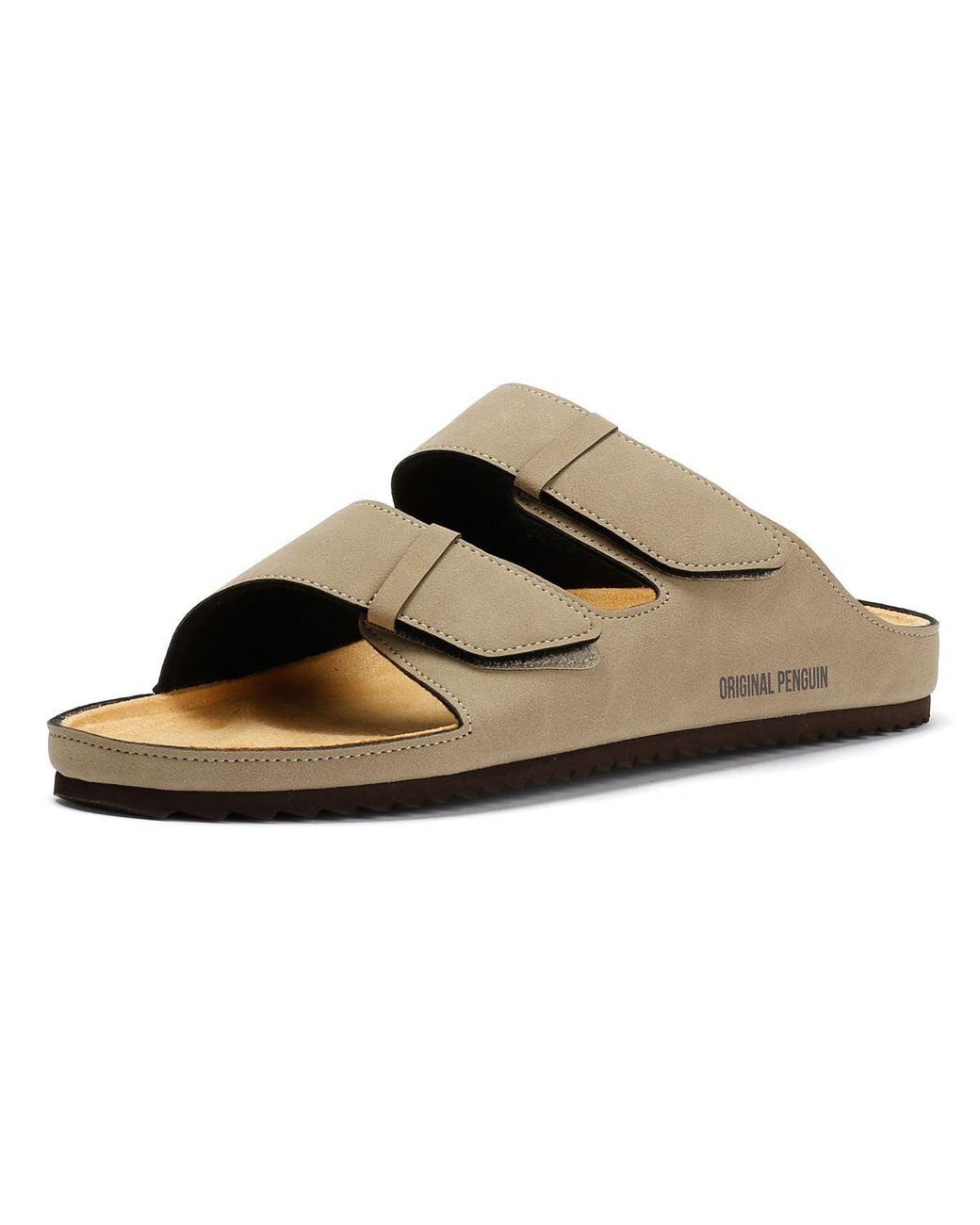 Original Penguin Black Panache Sand Sandals for men