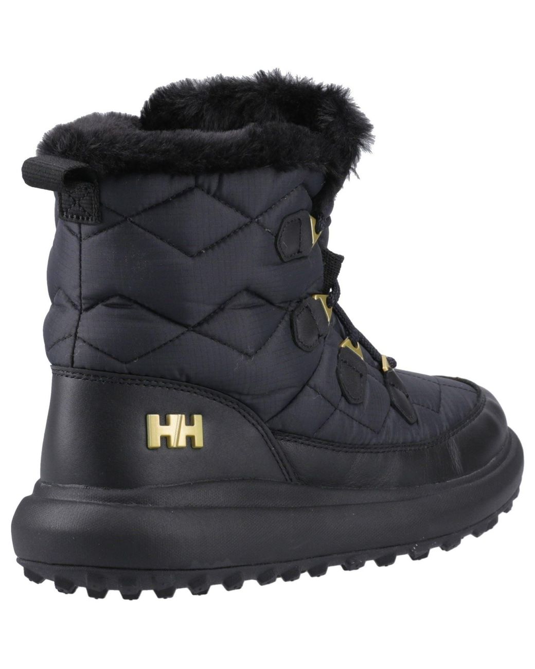 Helly Hansen Sport Blue Willetta 2 Mid Leather Winter Mid Calf Boots
