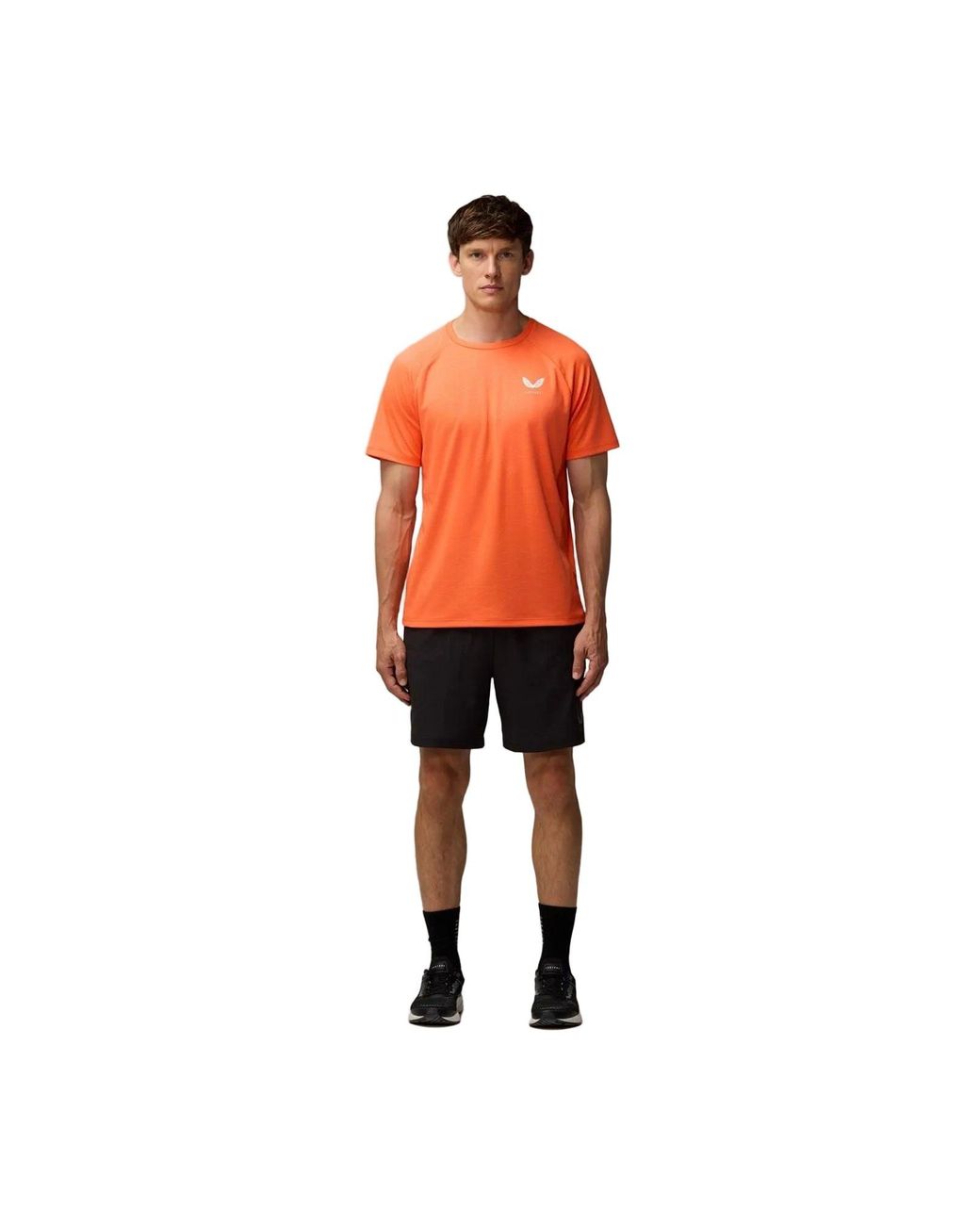Castore Orange Adapt Training T-Shirt Polyester Activewear T-Shirts for men