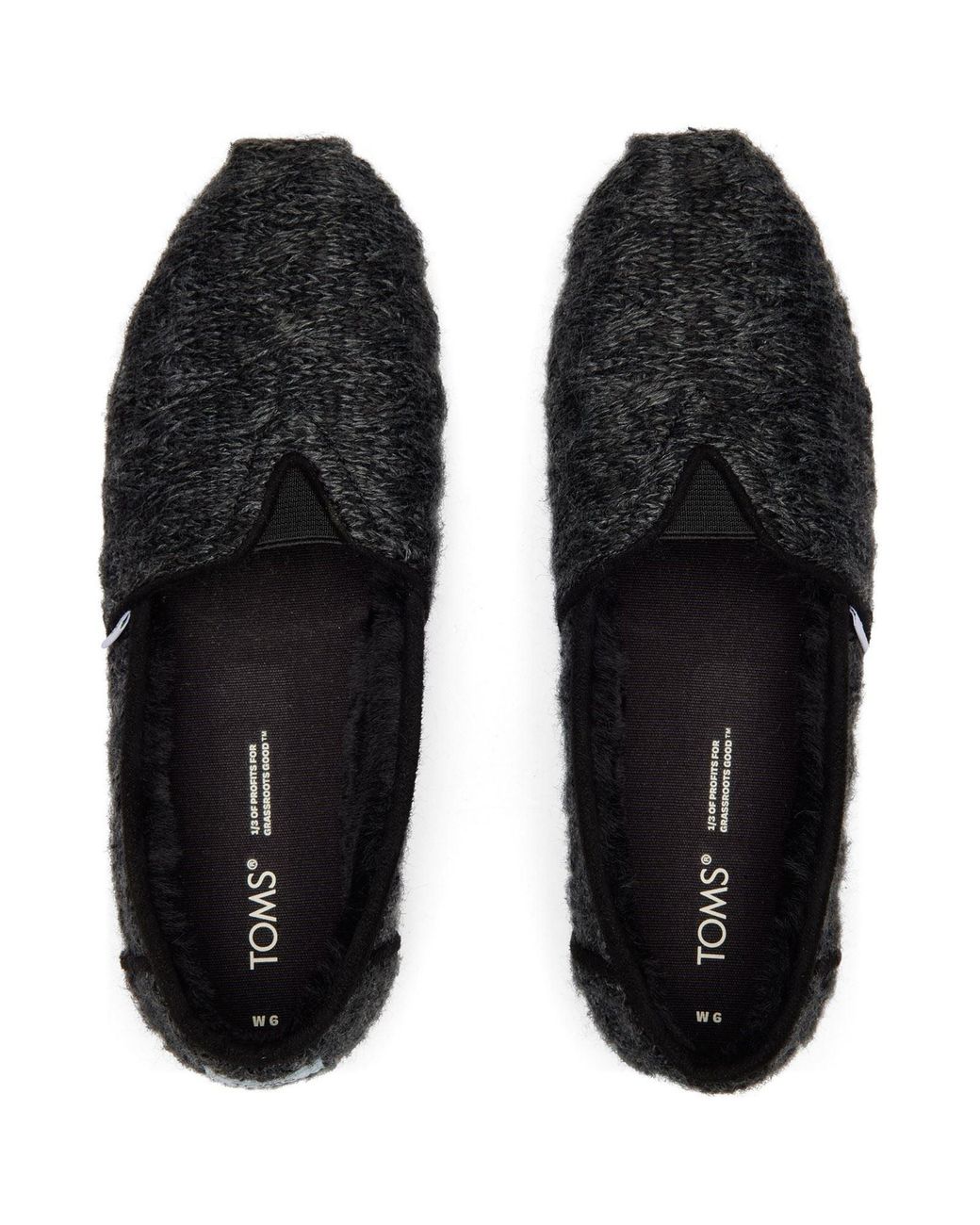 TOMS Black Alpargata With Cloudbound Polyester Espadrilles