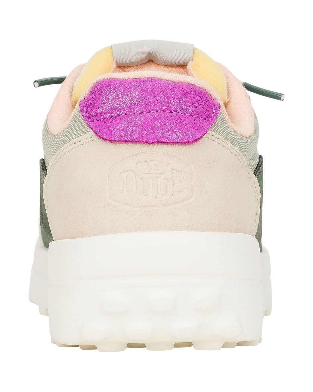 HeyDude Gray Hayden Colorblock Synthetic Dusty/Multi Trainers