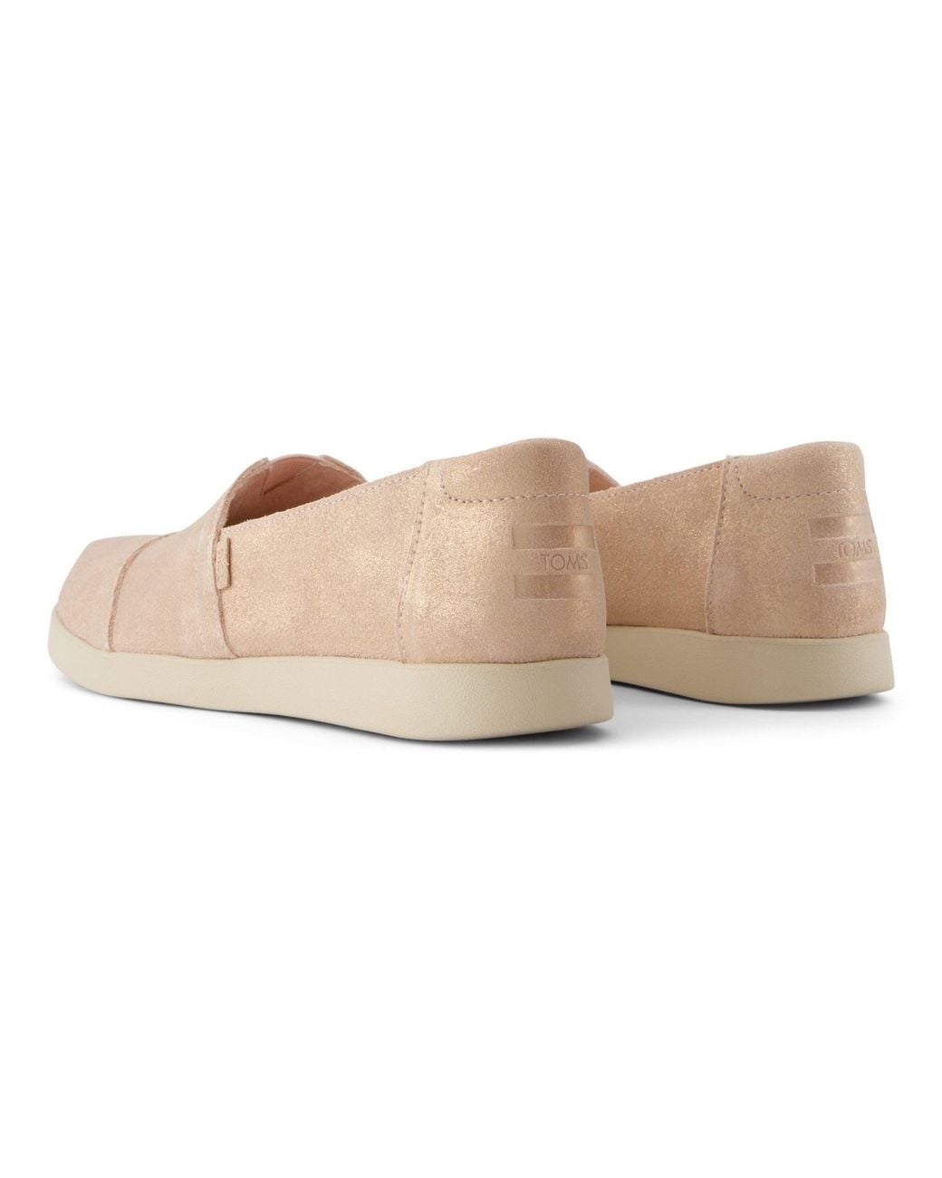 TOMS Natural Alpargata Plus Leather Pale Espadrilles