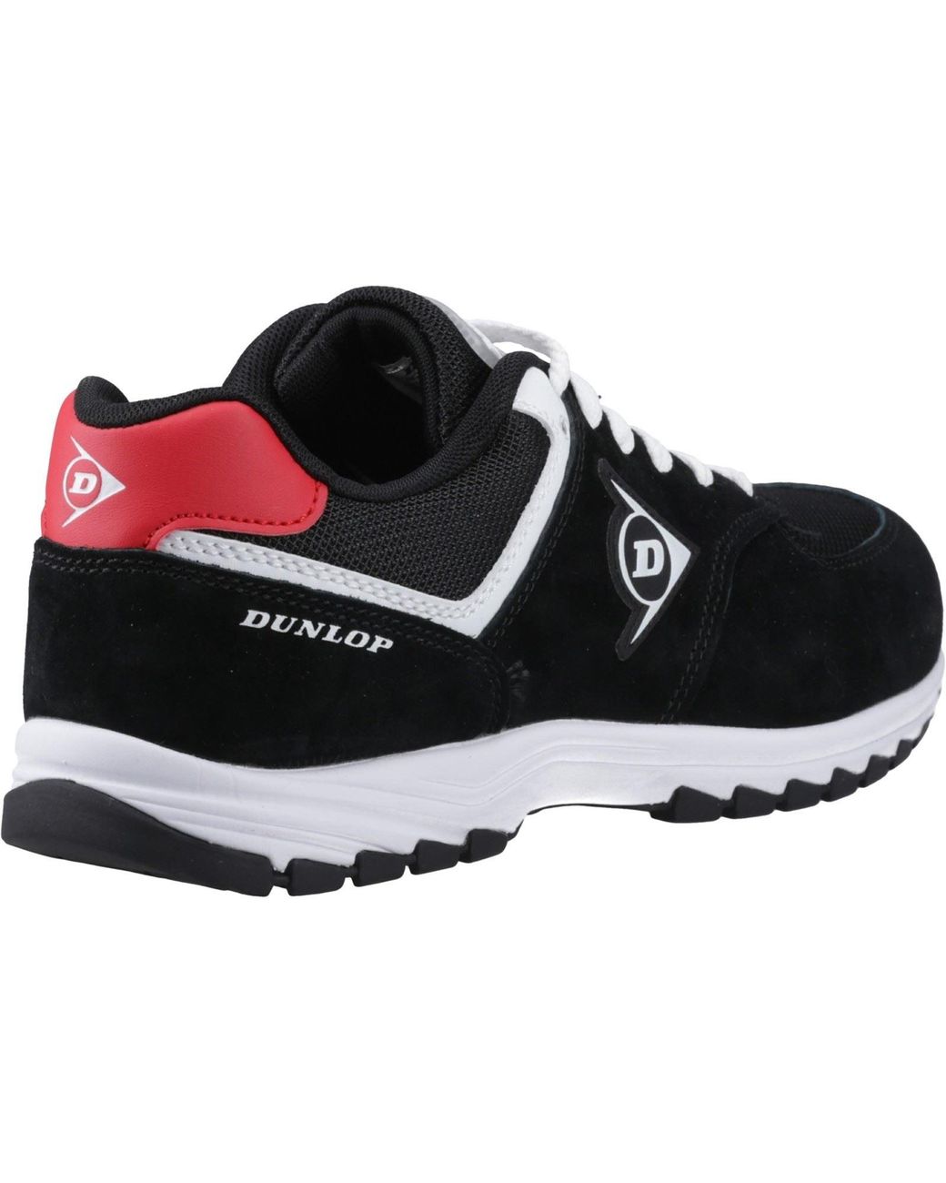 Dunlop Black Arrow Suede Safety Trainers for men