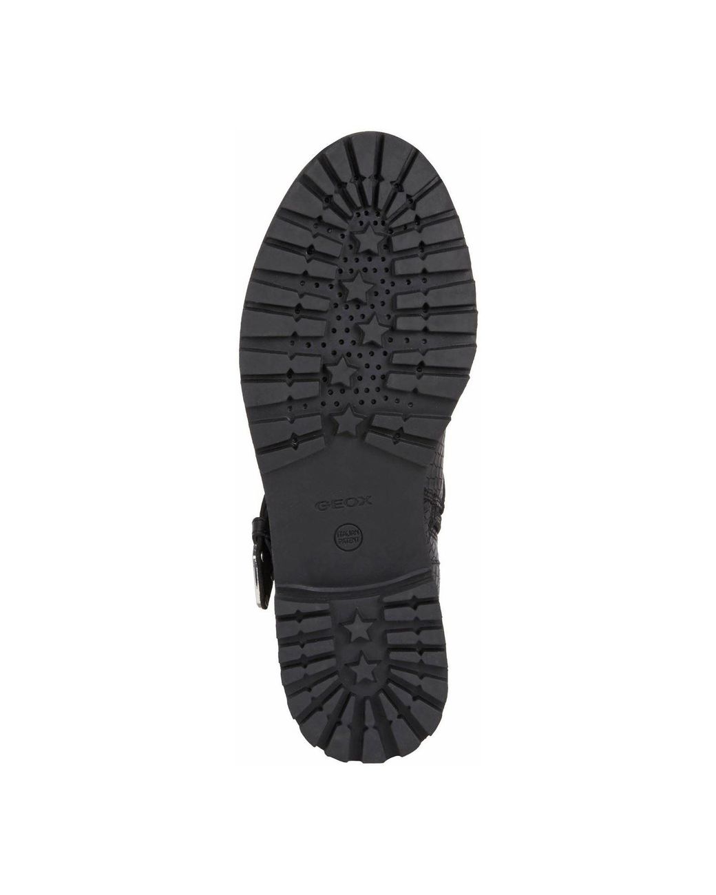 Geox Hoara 90% Leather Bovine Coated-10% Leather Bovine Nappa Women's Black Boots