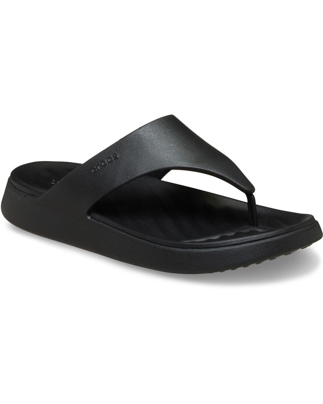 CROCSTM Black Getaway Triangle Eva Sandals