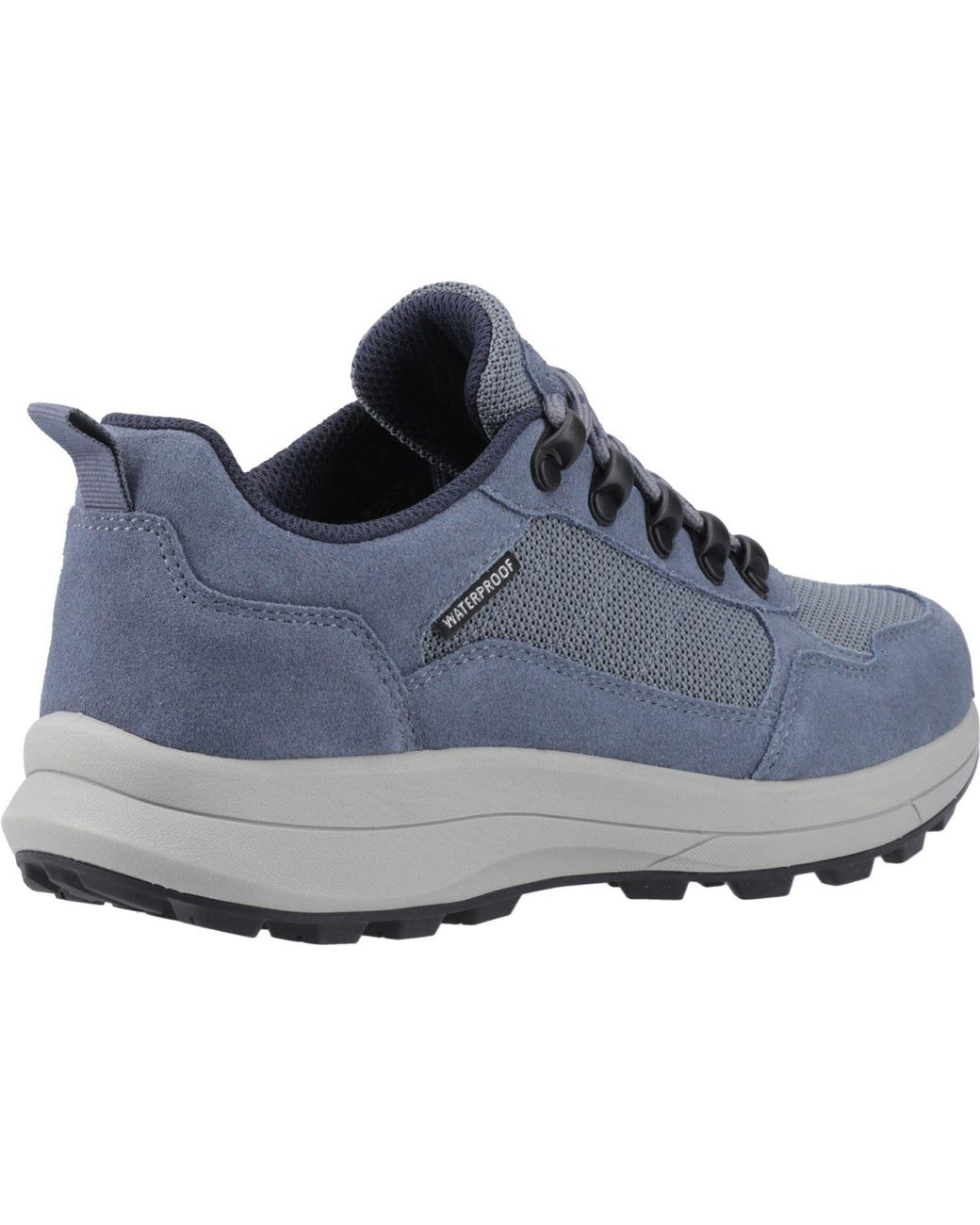 Cotswold Blue Elmfield Suede Hiking Shoes